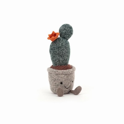 Jellycat Silly Succulent Prickly Pear Cactus Australia | 702165ZWM